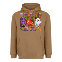 Toasted Coconut Teacher Boo Crew Heavyweight Hoodie - texasbilliewilder