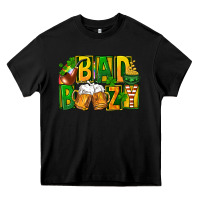Black bad boozy st patricks Heavy Core Tee - FaDigitalArtStudio
