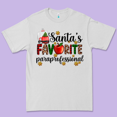 Santa's Favorite  Paraprofesyonal Premium Tee Designed By Adodesignshop