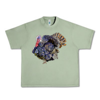 Oil Green Bronze Turkey Urban Heavy Tee - LillyAllenDesigns