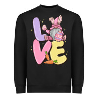 Black love easter gnome Heavyweight Sweatshirt - MaliasSmallBusiness
