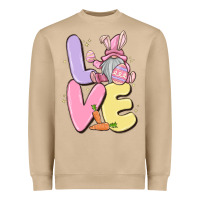 Mushroom love easter gnome Heavyweight Sweatshirt - MaliasSmallBusiness