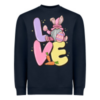Love Easter Gnome Heavyweight Sweatshirt | Teevron