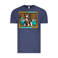Vintage Denim Western Cute Pig Vintage Tee - LillyAllenDesigns