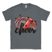 Charcoal Heather cheer Classic Tee - MaliasSmallBusiness