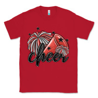 Red cheer Classic Tee - MaliasSmallBusiness
