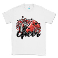 White cheer Classic Tee - MaliasSmallBusiness