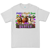 Dove Grey happy mardi gras heifer Premium Tee - RacoonDesign