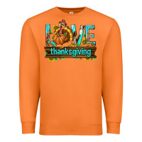 Carrot Love Thanksgiving with Turkey Premium Sweatshirt - texasbilliewilder