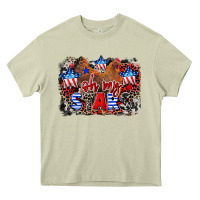 Mossy Oh my stars chicken 4th of july Heavy Core Tee - CowGirlArtShop