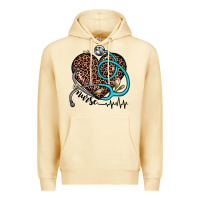 Pina Colada nurse leopard heart Premium Hoodie - JahusDesignShop