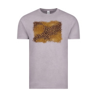 Vintage Zinc leopard background Vintage Tee - BarkalooDesign