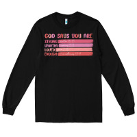 Black god says you are Long Sleeve Tee - MaliasSmallBusiness