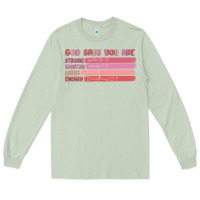 Matcha god says you are Long Sleeve Tee - MaliasSmallBusiness