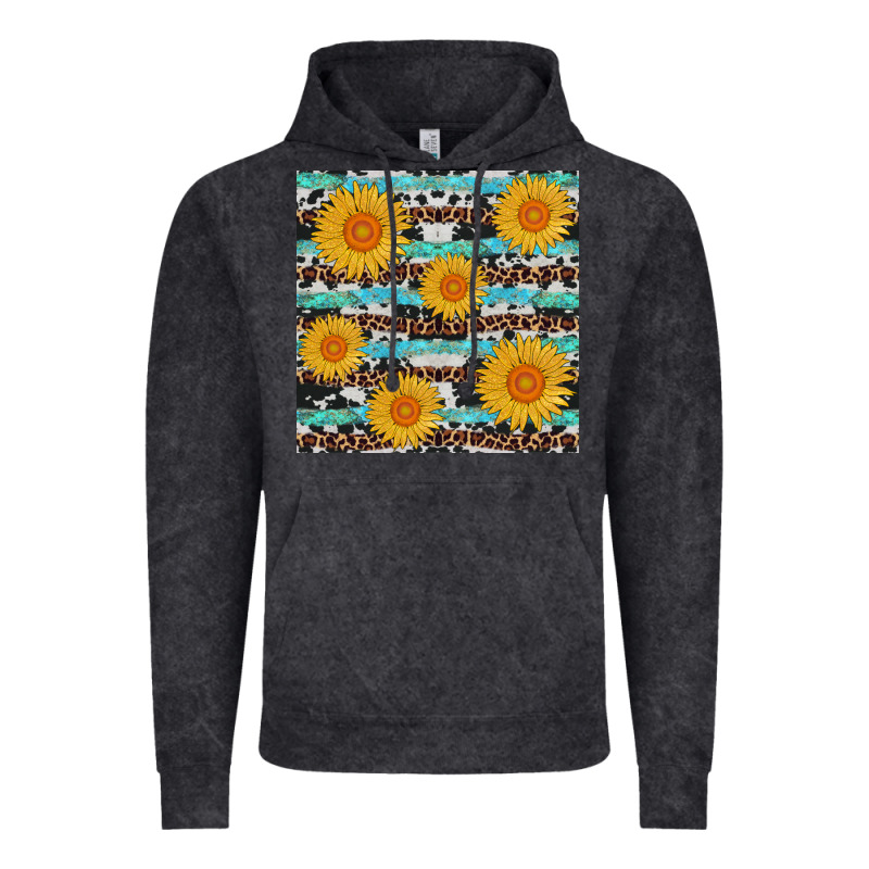 Sunflower Western Seamless Vintage Hoodie by AdoDesignShop | Teevron