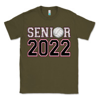 Army Green senior volleyball Classic Tee - AdoDesignShop