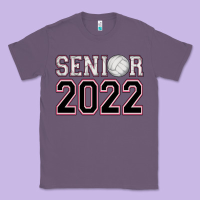 Senior Volleyball Classic Tee Designed By Adodesignshop