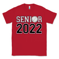 Red senior volleyball Classic Tee - AdoDesignShop