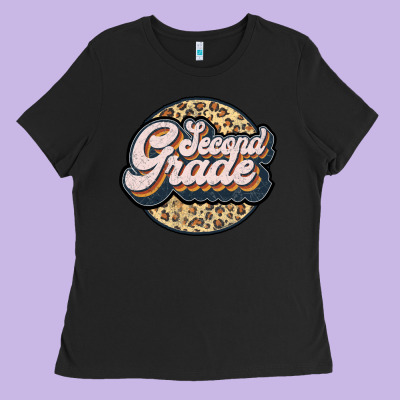 Second Grade Ladies Tee Designed By Jahusdesignshop