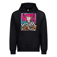 Black western hey cowboy Urban Hoodie - OliviaCreatesArt