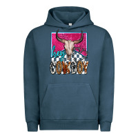 Pigment Midnight Navy western hey cowboy Urban Hoodie - OliviaCreatesArt