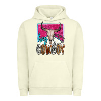 Pigment Pistachio western hey cowboy Urban Hoodie - OliviaCreatesArt