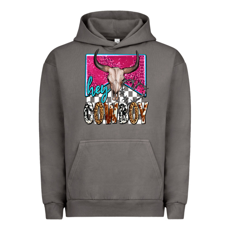 Western Hey Cowboy Urban Hoodie by OliviaCreatesArt | Teevron