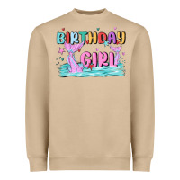 Mushroom birthday girl Heavyweight Sweatshirt - MaliasSmallBusiness