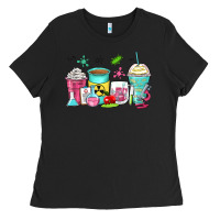 Black science teacher coffee cups Ladies Tee - Zillion Design Studio