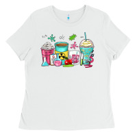 White science teacher coffee cups Ladies Tee - Zillion Design Studio