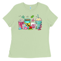 Matcha science teacher coffee cups Ladies Tee - Zillion Design Studio