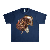 Navy Bourbon Red Turkey Urban Heavy Tee - LillyAllenDesigns