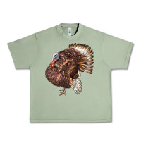 Oil Green Bourbon Red Turkey Urban Heavy Tee - LillyAllenDesigns