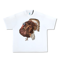 White Bourbon Red Turkey Urban Heavy Tee - LillyAllenDesigns