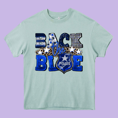 Back To Blue 4th Of July 4th Of July Heavy Core Tee Designed By Cowgirlartshop