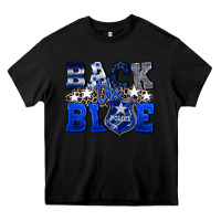 Black Back to blue 4th of July 4th of july Heavy Core Tee - CowGirlArtShop