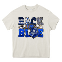 Cream Back to blue 4th of July 4th of july Heavy Core Tee - CowGirlArtShop