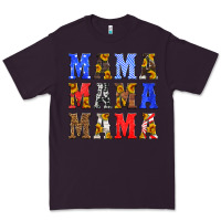 Plum mama american flag 4th of july Premium Tee - HRA Design Shop