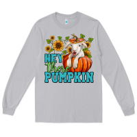 Moon Dust Hey there pumpkin Lamb Long Sleeve Tee - NancyCooperArtShop