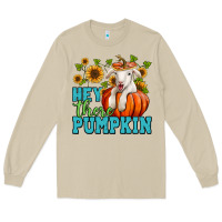 Mushroom Hey there pumpkin Lamb Long Sleeve Tee - NancyCooperArtShop