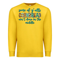 Lemon Some of Y'alls Cornbread Ain't Done In Middle Premium Sweatshirt - texasbilliewilder