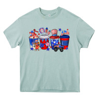 Arona 4th of July coffee drinks Heavy Core Tee - Neo Western