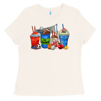 Bone p.e. teacher coffee cups Ladies Tee - Zillion Design Studio