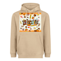 Mushroom teacher fall Heavyweight Hoodie - NancyCooperArtShop