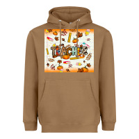 Toasted Coconut teacher fall Heavyweight Hoodie - NancyCooperArtShop
