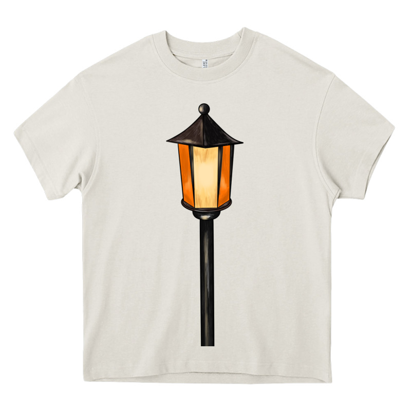 Street Lamp Heavy Core Tee by BarkalooDesign | Teevron