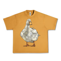 Peanut Butter american pekin duck Urban Heavy Tee - LillyAllenDesigns