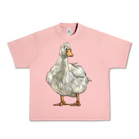Salmon american pekin duck Urban Heavy Tee - LillyAllenDesigns