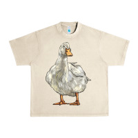 Sandshell american pekin duck Urban Heavy Tee - LillyAllenDesigns