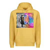 Antique Gold gothic girl and colorful girl best friends Premium Hoodie - TumblerDesignByShophia